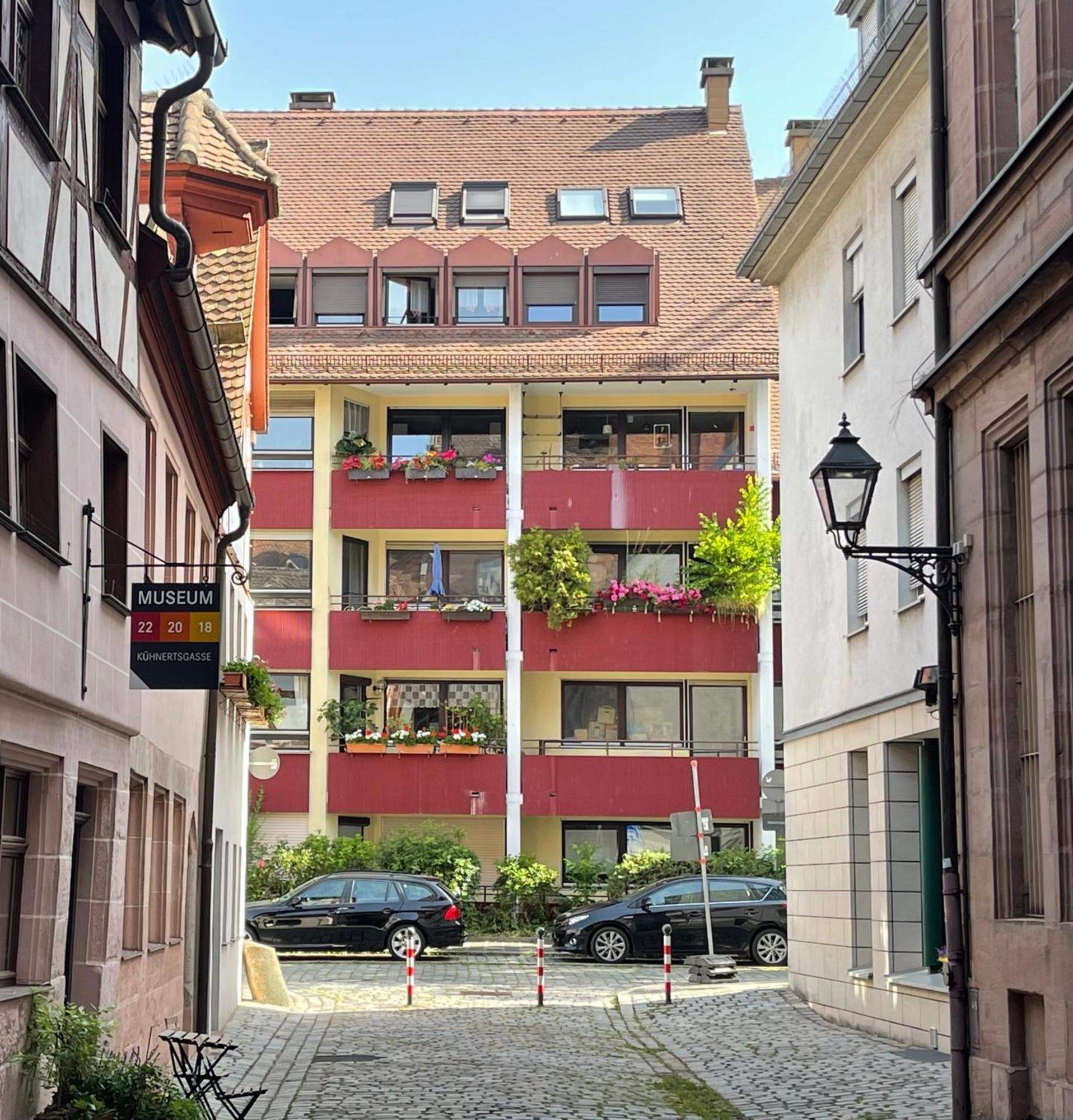 Altstadtoase An Der Marientormauer Nürnberg Exterior foto